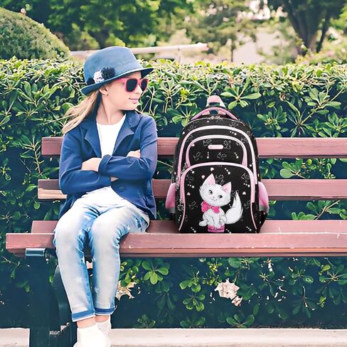 Cusangel Backpack for Boys Girls School Bookbags,Kindergarten Elementary Middle School Lightweight Waterproof Multifunctional Large Capacity for Backpack (16 inch Space Fun Prints) in Kuwait