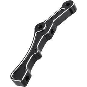 Front Mount Clip, Radial Front Brake Caliper Mount, Compatible with Harley Most Radialmount Calipers, 11.5 11.8 Style Rotors - Chrome