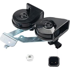 Horn Assembly With Bracket fits for Ford F-150 Expedition 2015-2022 replace FL3Z-13832-C, FL3Z-13832-B, FL3Z-13832-A