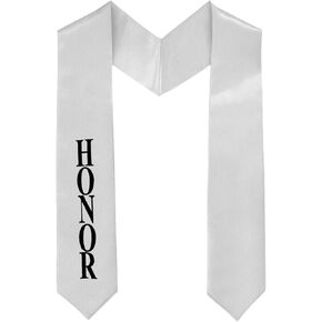 Graduation Stole Graduation Sash Honor Stole 60" Long for Graduation Ceremony and Graduation Photos