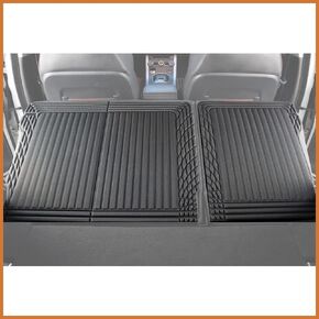 TripleAliners Vehicle Mat Universal Fit Trunk Cargo Liner All Weather Protection XPE Material Trunk Mat Seat Back Protector Trim-to-Fit Compatible with Most Cars SUV Sedan(Seat Back Mat)