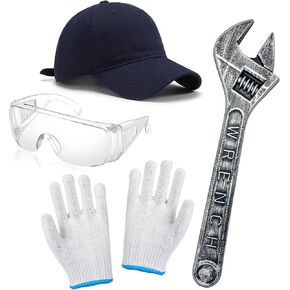 Plumber Cosplay Accessories Men's Costume Accessory Sets Costumes Party Props for Halloween