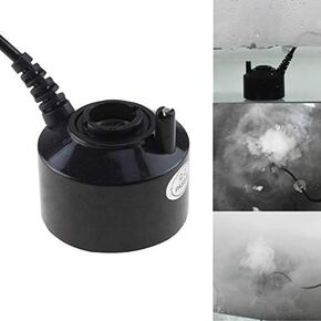 AGPtEK Mach Fount, 400mL/H Original Mini Mist Maker Fogger Water Pond Garden Fountain Fogger Indoor Outdoor Fountain Accessories Fog Machine Atomizer Air Humidifier