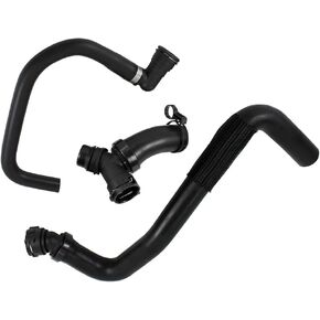 COOL STAR Upper Radiator Hose Y-Connector Lower Degaus Compatible with Ford F150 5.0L 2011-2020 replaces DR3Z-8566-A CL3Z 8260-A BL3Z 8C350-A