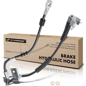 A-Premium Front Driver Brake Hydraulic Hose Compatible with Dodge Models - Ram 1500, Ram 2500, Ram 3500, 1994 1995 1996 1997 - Replace# 52008871