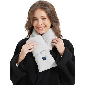 2024 Upgraded Heated Scarf for Men/Women Three Temp settings with 5000mAh Power Bank