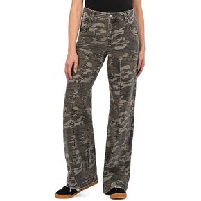 KUT from the Kloth Women's Jodi High Rise Wide Leg Pant