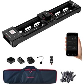 IFOOTAGE Shark Slider Nano II 660، منزلق كاميرا بمحرك متعدد المحاور مقاس 17 بوصة، منزلق تحكم APP/IPS، حمولة 15.4 رطل، متوافق مع مثبت DJI والكاميرات ورؤوس السوائل in Kuwait