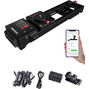 IFOOTAGE Shark Slider Nano II 660, 17'' Multi Axis Motorized Camera Slider, APP/IPS Control Slider Dolly Rail, Payload 15.4lbs, Compatible with DJI Stabilizer, Cameras, Fluid Heads