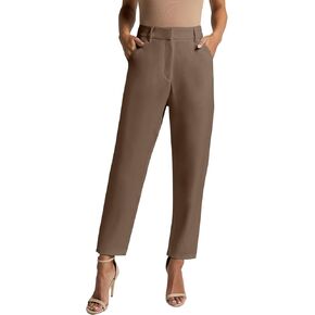 NIMIN High Waisted Dress Work Pants for Women Office Business Casual Trousers with Pockets 2024 (Long/Regular/Short) in Saudi Arabia