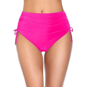 Holipick Swimsuit Bottoms for Women - High Waisted Bikini Bottoms Tie Side Tummy Control Bathing Suit Bottom