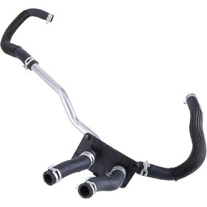 55038030AN Heater Supply and Return Hose and Tube Compatible for Grand Cherokee 2011-2021, for Durango 2011-2014 3.6L 3.0L 5.7L 6.2L Heater Supply and Return Hose Tub