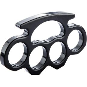 Black Knuckle Duster Self Boost Vinyl Sticker