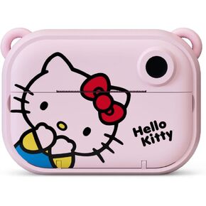 Cinnamoroll Instant Print Kids Digital Camera & Video Camcorder with Selfie Camera by Kidamento, Scavenger Hunt Momento Book, 32GB Memory Card - Model P Cinnamoroll
