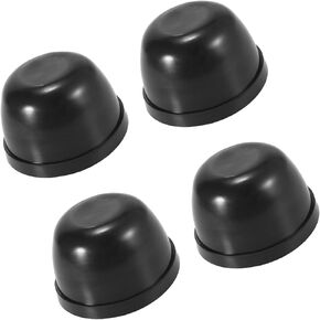 4Pcs 83mm Universal Car LED Headlight Headlamp Dust Cap Cover Rubber Replacement