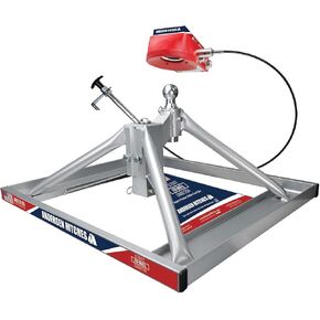 ANDERSEN HITCHES | Ultimate Fifth Wheel Connection | Aluminum Gooseneck Mount Trailer Hitch Adapter (Raised Version) | Towing Accessories | ONE Person Install or Removal in Less Than 5 Minutes! | 3217