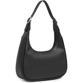 Barabum Retro Classic Clutch Shoulder Tote HandBag with Zipper Closure for Women Purse(7-White)
