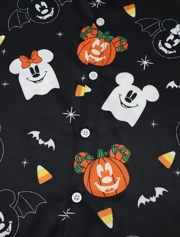 Unisex Halloween Hawaiian Shirts Short Sleeve Button Down Christmas Vacation Dress Shirts in Saudi Arabia