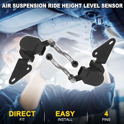 Air Suspension Ride Height Level Sensor for Ram 1500 No.56029617AC/56029618AC | Rear Left Right Height Level Sensor 1 Pair in Saudi Arabia