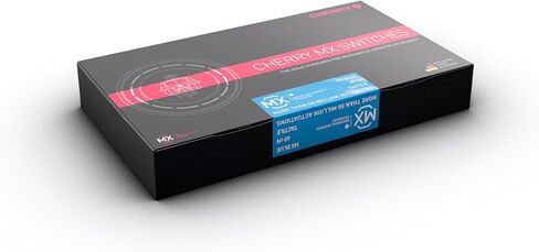 CHERRY MX RGB Speed Silver Switch Kit, 23 Mechanical Keyboard Switches, for DIY, Hot-Swap or Gaming Keyboards, Linear Switch Without Click, Fast & Direct in Kuwait