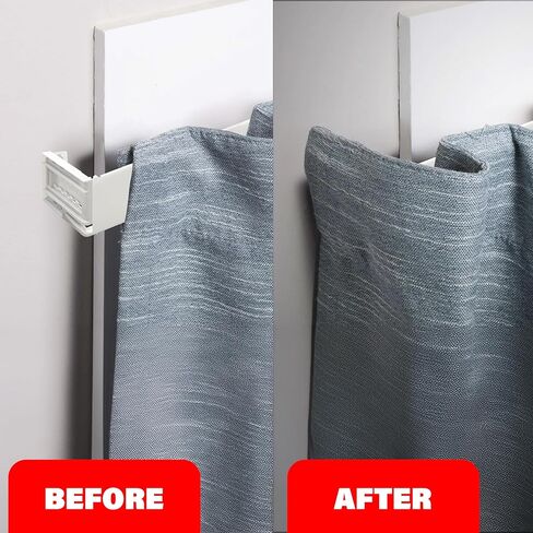 Amazing Drapery Hardware 2.5 Inch Pocket Rod Brackets - Adjustable 3.5 to 6 Inch Clearance, Universal for Wide Pocket Rods - 2 Pairs with Screws and Plugs in Kuwait