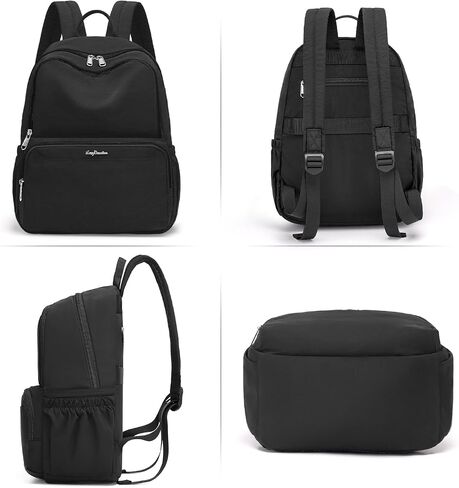LONG VACATION Mini backpack Purse for Women, Lightweight Small backpacks, Cute Fahion backpack for Travel Work (Black) in Saudi Arabia