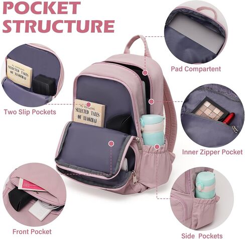 LONG VACATION Mini backpack Purse for Women, Lightweight Small backpacks, Cute Fahion backpack for Travel Work (Black) in Saudi Arabia
