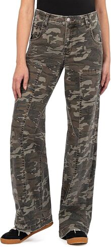 KUT from the Kloth Women's Jodi High Rise Wide Leg Pant in Kuwait