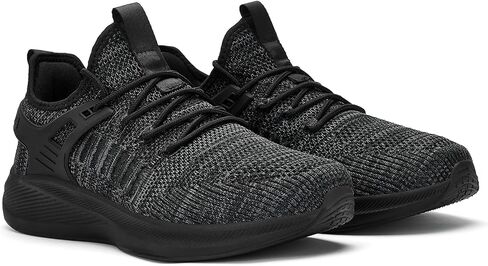Mens Wide Running Shoes Walking Tennis Shoes Cushioning Wide Sneakers Slip On Sports Work Gym Outdoor Running Sneakers Comfort Lightweight in Kuwait