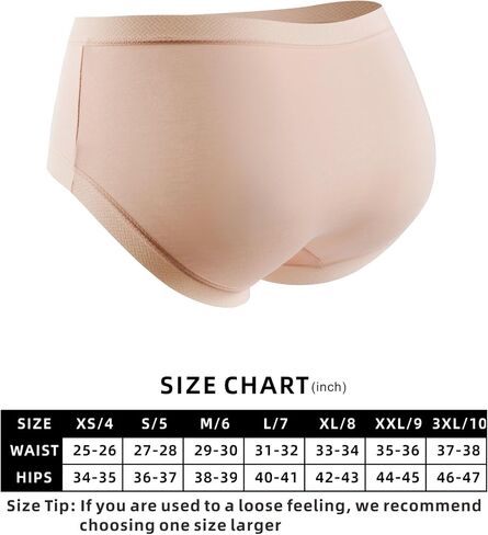 Women's Underwear Modal Briefs Mid Waisted Panties 6 Pack - Soft and Breathable to Keep You Cool and Comfortable in Saudi Arabia