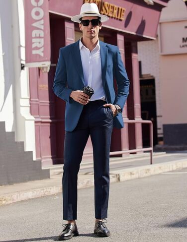 COOFANDY Mens Casual Sport Coat Regular Fit Lightweight Blazers Jacket Two Button Business Suit Jackets in Saudi Arabia
