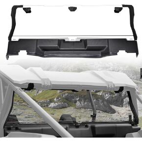 A & UTV PRO Rear Windshield for 2024 RZR XP 1000/ XP 4 1000, Heavy Duty Clear Back Window for 24 2025 Polaris RZR XP 1000 Back Winshield Accessories,Polycarbonate Rear Window, 250x Stronger Than Glass