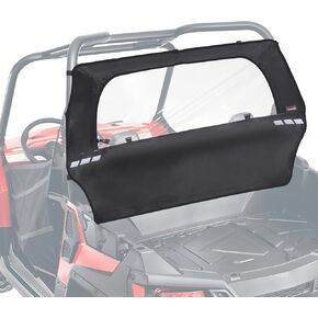 StarknightMT RZR 800 570 Soft Rear Window, UTV Zipper Rear Windshield Rear Window Compatible with Polaris 2008-2014 RZR 800/RZR 570 14-20/RZR TRAIL 570 2021 2022