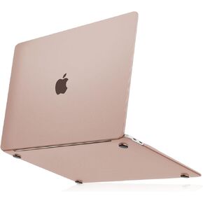 حافظة MOSISO متوافقة مع جهاز MacBook Air 13 بوصة إصدار 2022-2018 A2337 M1 A2179 A1932 Touch ID، غطاء حماية من البلاستيك الصلب ذو اللون الطبيعي الأصلي الرفيع للغاية، أزرق منتصف الليل