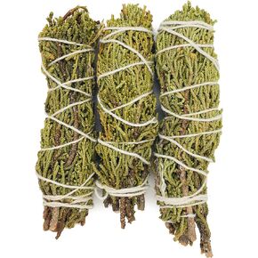 Real Juniper Incense Sticks - Natural Smudge Sticks for Spiritual Cleansing - Pack 3 Bundles
