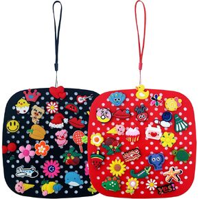 charm organizer Shoe Charms Display Stand 2Pieces Portable Flexible organizers and storage Roll Bag (YREDB) in Saudi Arabia