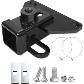 13434 Class 3 Trailer Hitch Receiver Compatible with Jeep Gladiator JT (2020-2024), 2 in Tow Hitch Receiver Fit for Ball Racks, Tow Hooks, Cargo Racks, Bike Racks