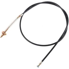 BYOBYO Universal Coate Front Drum Brake Cable Black Wire 1.35M Car Part for Motorcycle Bike