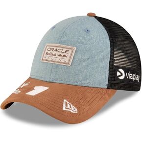 New Era Max Verstappen F1 Red Bull GP Austin 9Forty Adjustable Unisex Cap, Navy blue, Talla Única