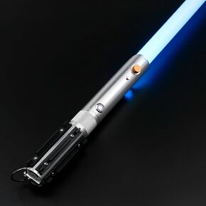سيف ضوئي RGB Force FX من Lightsaber لـ Anakin Skywalker، التحكم في الحركة والتأرجح السلس، Jedi Dueling Light Saber، Lightsaber for Adults Halloween Party Cosplay Props