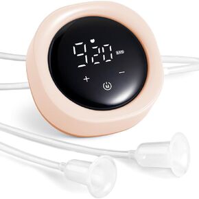 Electric Nipple Corrector for Flat or Inverted Nipples, Rechargeable Nipple Puller Sunken and Shy Nipples 6 Corrector Covers for Women Girl