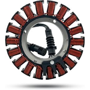 KARSEE 30017-07 Motorcycle Stator Coil Compatible with Harley Dyna Low Rider FXDL Dyna Street Bob FXDB Dyna Super Glide Custom FXDC Dyna Super Glide FXD 2007 30017-07 T