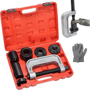 Ball Joint Press & U Joint Removal Tool Kit with 4wd Adapters, for Most 2WD and 4WD Cars and Light Trucks