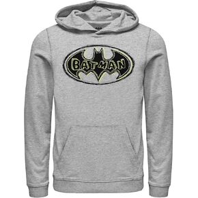 DC Comics Boys' Batman Scribble Logo Hoodie