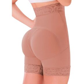 SHAPE CONCEPT Butt Lifting Shapewear Ref 303 Short Faja Colombiano, Butt Lifting Short De Alta Compresión Short Faja de Mujer