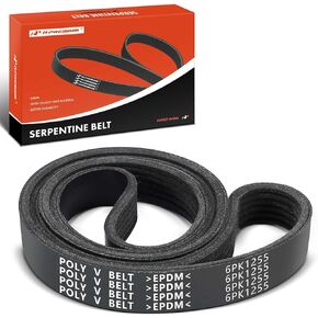 A-Premium Engine Serpentine Drive Belt Compatible with Toyota, Hyundai, Kia, Scion & Lexus Cars - Camry, RAV4, Elantra, Sonata, Accent, Tucson, Veloster, Kona, Soul, Optima, Rio, tC, NX350, & More