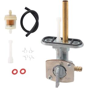 Fuel Vavle Petcock Shut Off Tank Switch Fits for Yamaha TTR 90 125 225 230 250 Timberwolf Bear Tracker Big Bear 250 Grizzly Raptor Warrior Wolverine 350 Moto-4 KLF 300 Quadsport 400