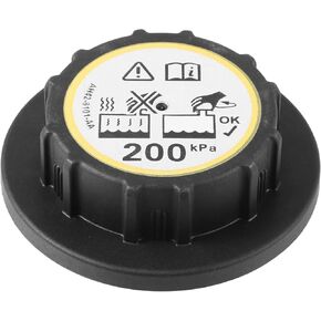 ACROPIX Radiator Pressure Coolant Reservoir Overflow Tank Cap for Land Rover Discovery 5 Supercharged Petrol - Pack of 1 Black