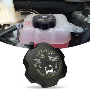 Car Coolant Reservoir Cap Replacement, 15075118 Radiator Cover, Engine Coolant Cap Compatible with Buick Chevy Pontiac GMC Saturn Cadillac Seway SRX CE2, Automotive Accessories