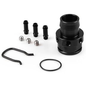 Unifizz Vacuum Sensor Adapter Kit Car Turbo Boost Tap Vacuum Sensor Adapter Fit for A4 A5 TSI/Passat 2.0T Black